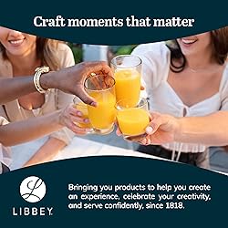 Libbey Merida Mixed Drinkware Set of 8, Merida