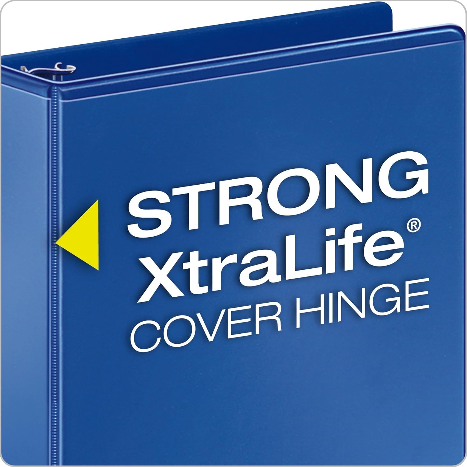 Cardinal Economy 3 Ring Binder, 1 Inch, Presentation View, Blue, Holds 225 Sheets, Nonstick, PVC Free, 4 Pack of Binders (79511) : Office Products