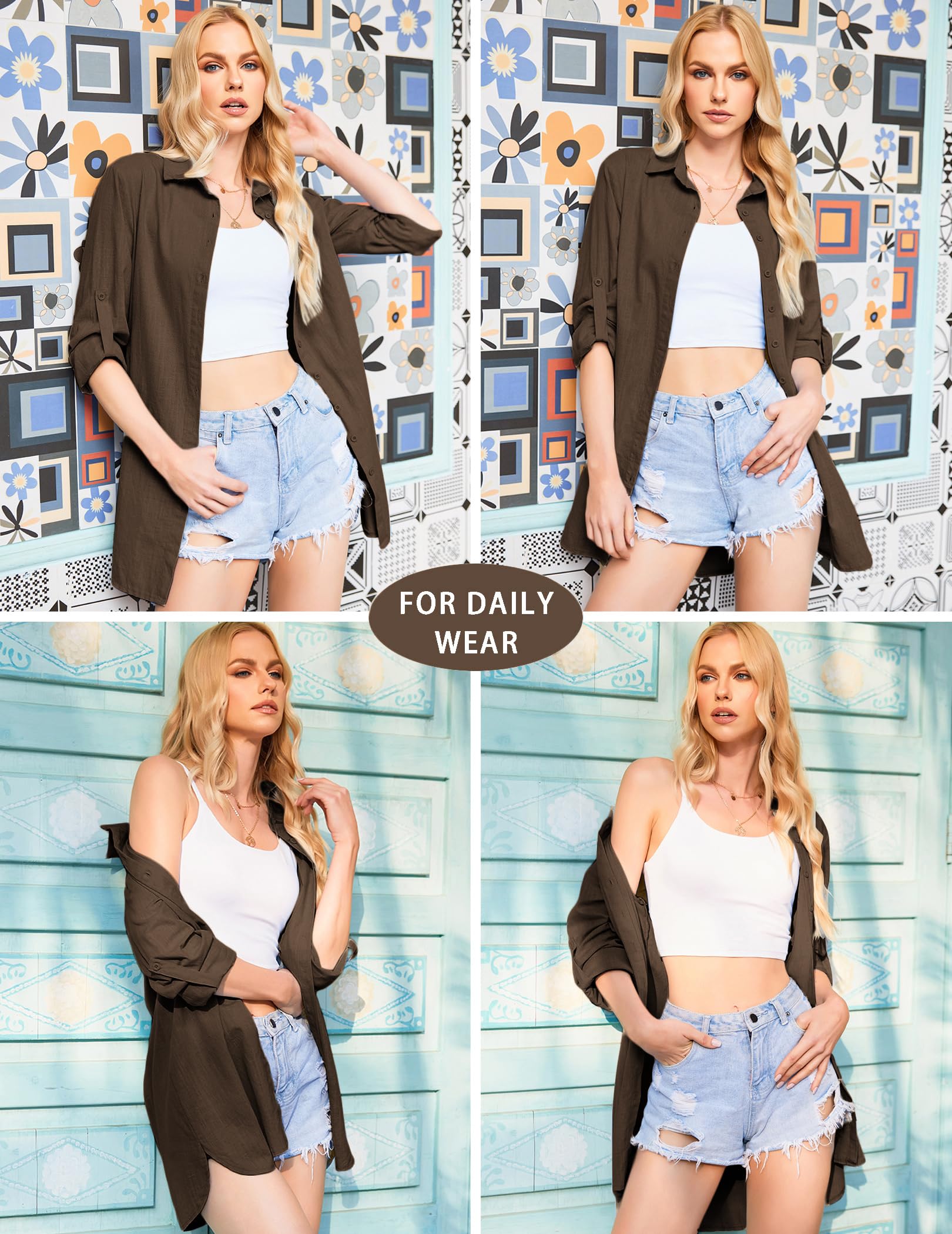 Linen Button Down Shirt