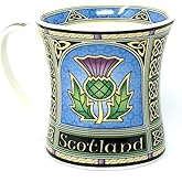 Royal Tara Scotland Mug with Thistle - New Bone China Scottish Porcelain Cup