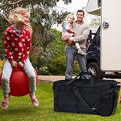 Fmeida 65L Duffle Bag with Shoes