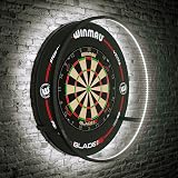 Winmau Plasma Dartboard Light Black Surround LED Ring 360° Illumination view 4