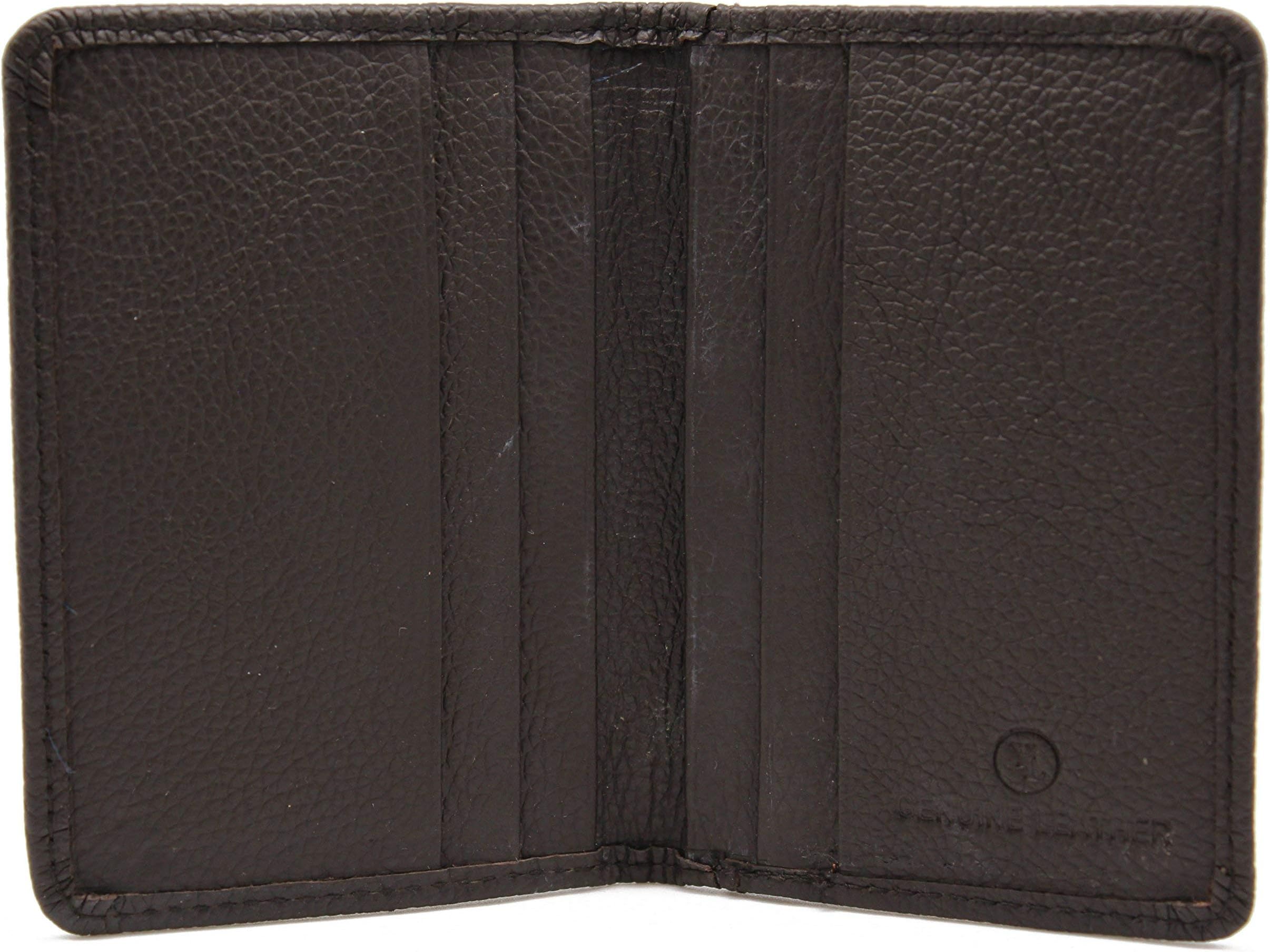 Driver Licence Card Leather Case Slim Fold Front Pocket Bi-fold Wallet ID Window