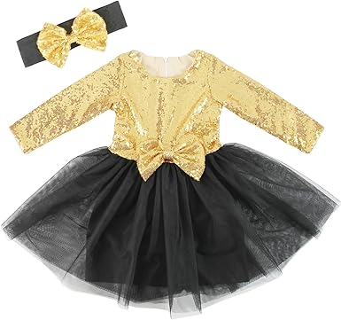 black and gold party dress amazon