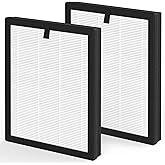 2 Pack HQKJ-180 Replacement Filter Compatible With Tailulu HQKJ-180 Purifier for Large Room Filter Smoke Pet Dander