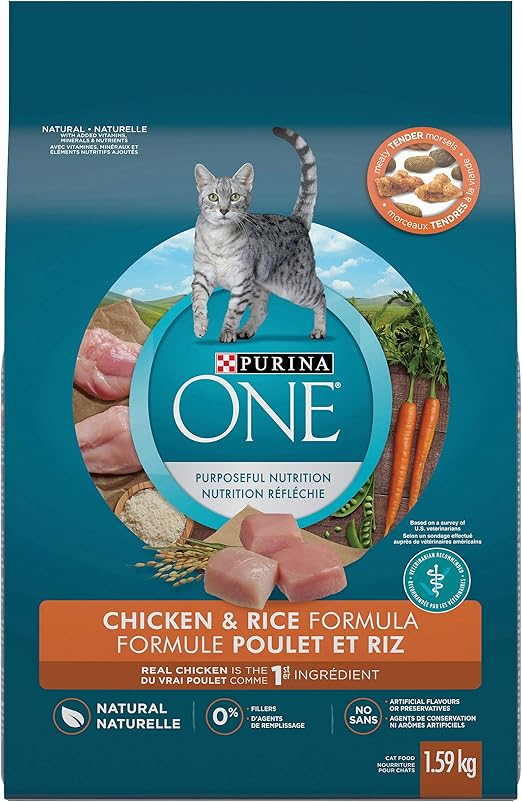 purina chicken and rice cat food