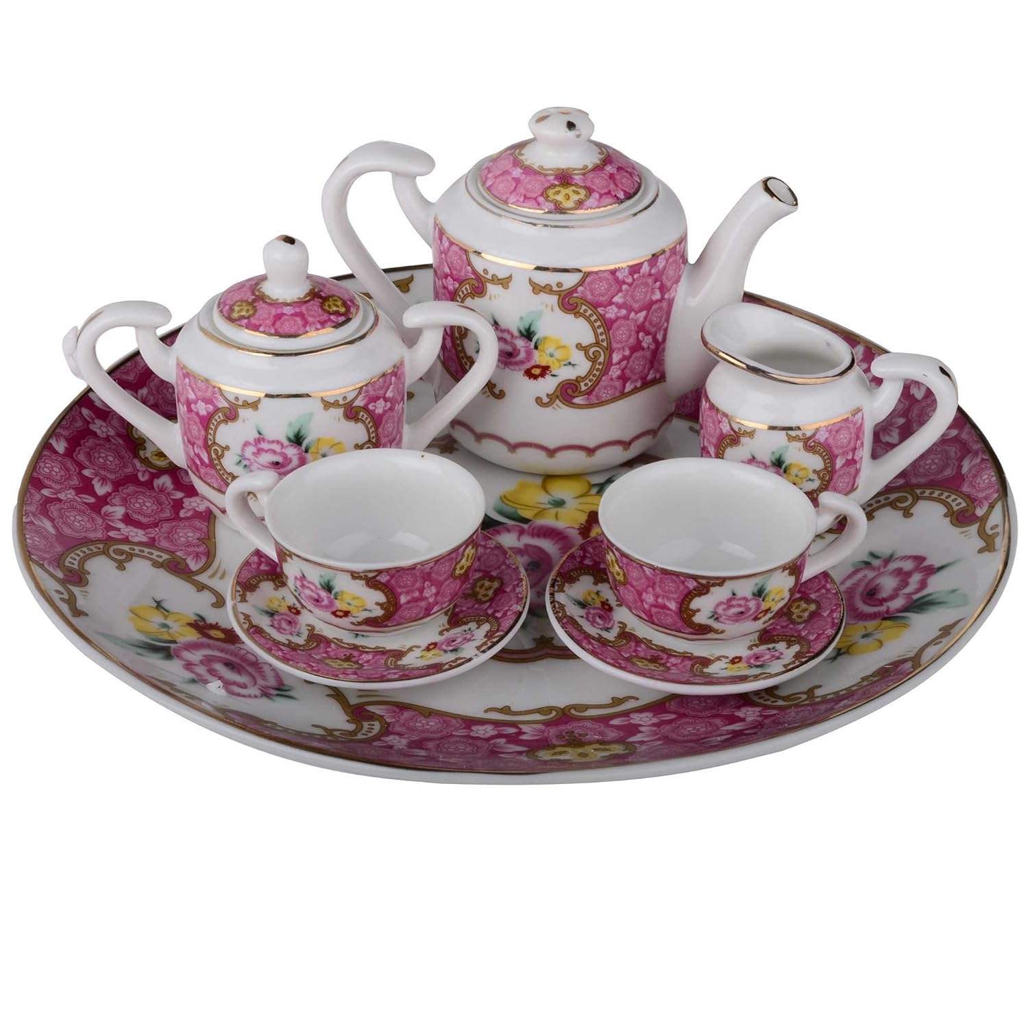 Brompton & Cooper Mini Tea Set White Amazon.co.uk Kitchen & Home