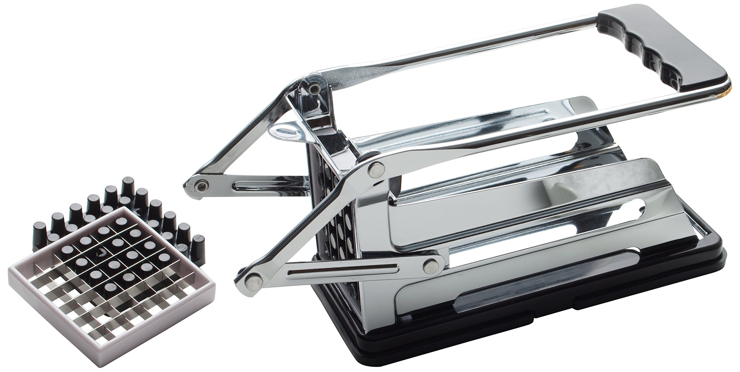 Tala French Fries and Potato Chipper, 2 Stainless steel blades for Quickly making Chunky Chips or Fries, with Non-slip Base