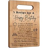 2026 Birthday Gifts for Women Men, Birthday Gifts for Her Him, Years Old Birthday Gifts, Birthday Gift Ideas, Birthday Decorations for Women Men, Happy Birthday Cutting Board Gifts