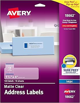 amazon avery address labels