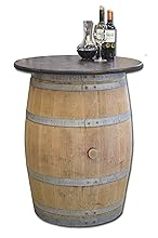 Weinfasstisch mit Tischplatte