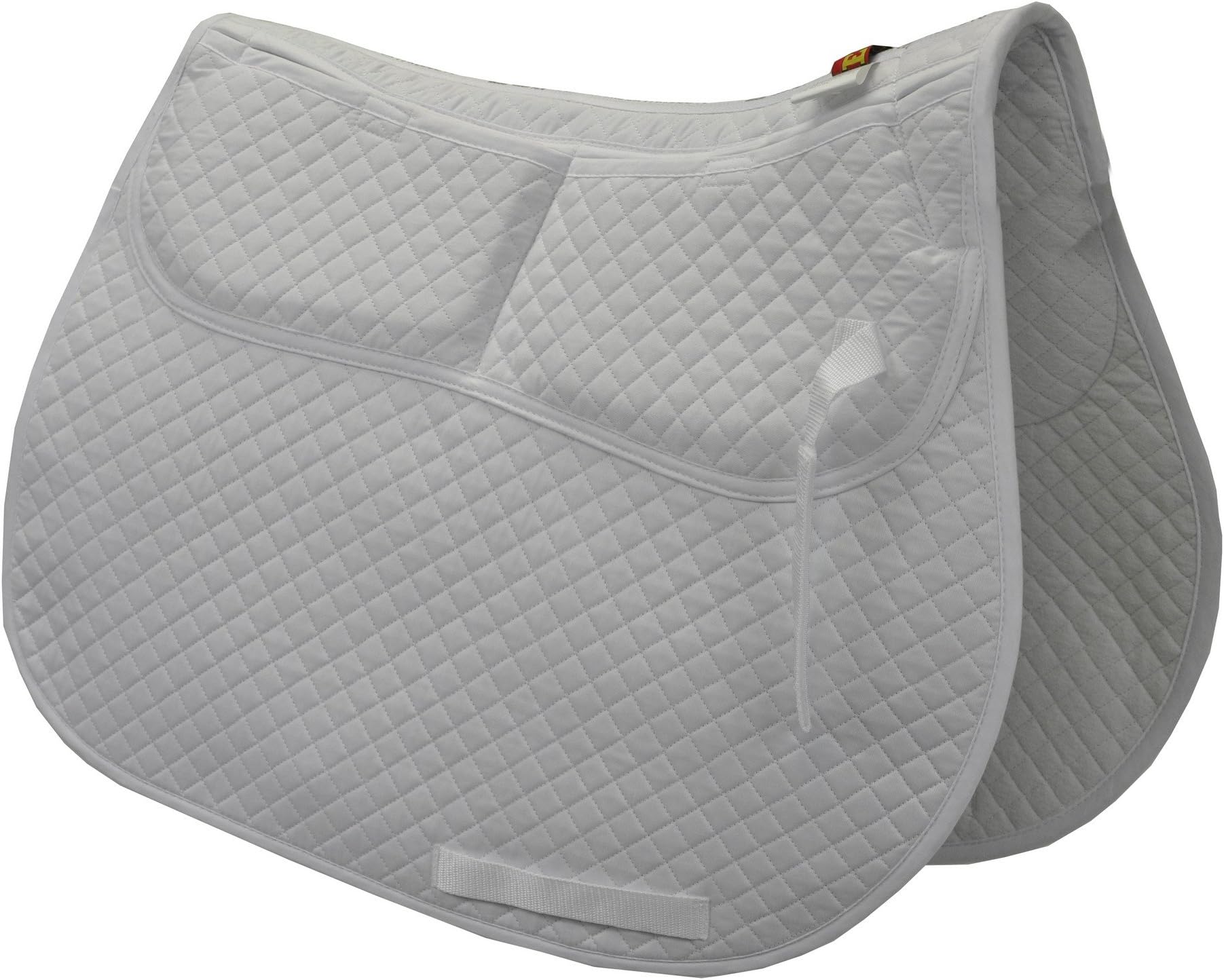 ECP Equine Comfort ProductsAll-Purpose Correction Saddle Pad, Diamond Quilted Design with Adjustable Memory Foam Shims for Customized Fit, Pressure Relief, and Breathable Performance