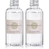 Zodax Grand Casablanca Diffuser Refills, 3.38 oz, 2-Pack-Lily of the Valley | Set of 2 diffuser refills, Fresh spring floral and warm musky fragrance, Home fragrance oil diffuser refills