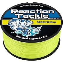 Tresse De Pêche Visqueuse 80 Lb – Haute Visibilité Jaune, Ligne Tressée Neuve