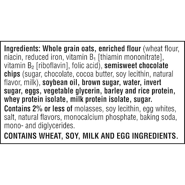 NUTRI-GRAIN POWER-FULLS SOFT BAKED OAT BITES, PROTEIN SNACKS, WHOLE GRAIN, CHOCOLATE CHIP, 5.6OZ BOX (4 POUCHES)