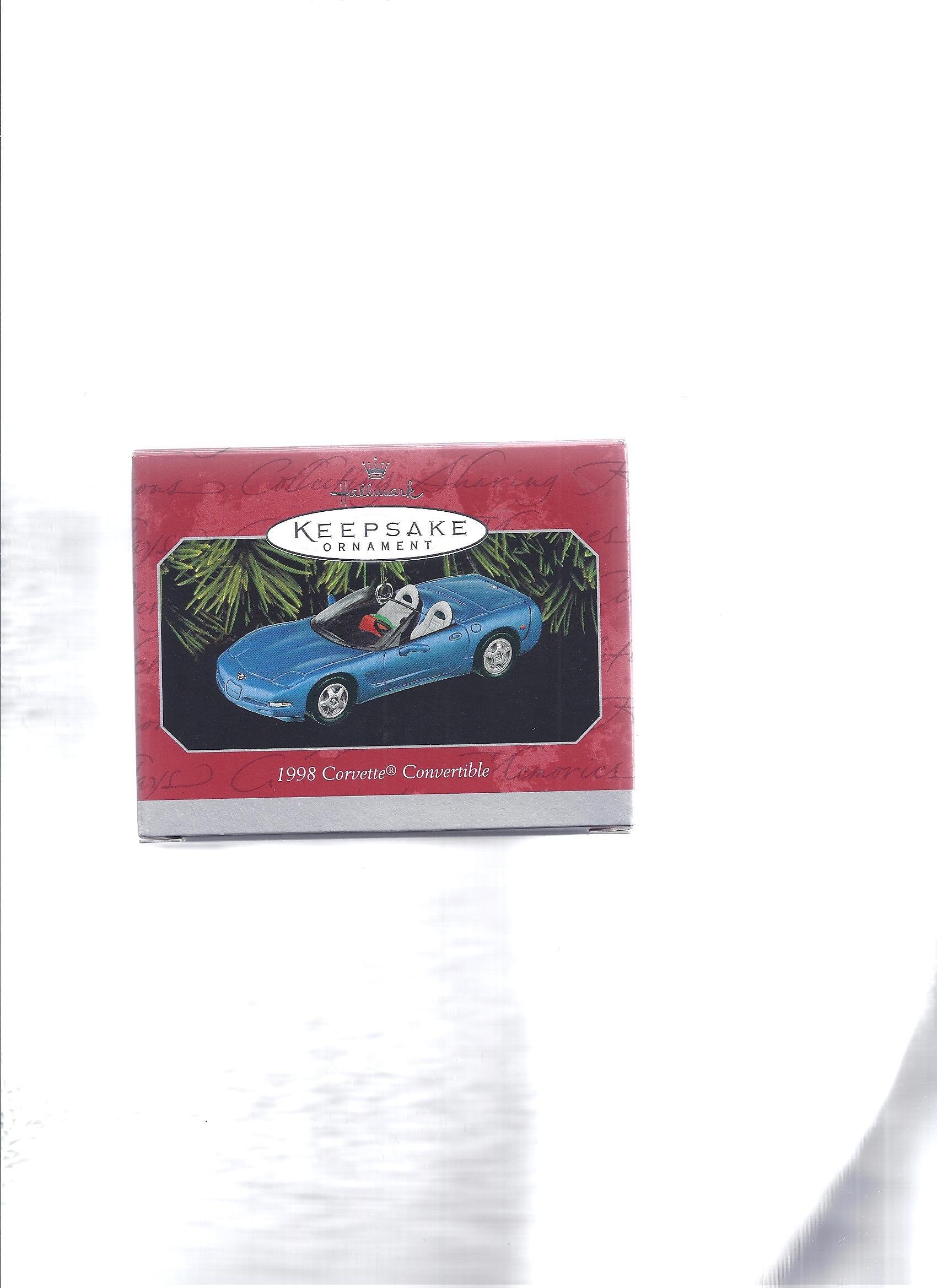 Hallmark Keepsake Ornament 1998 Corvette Convertible