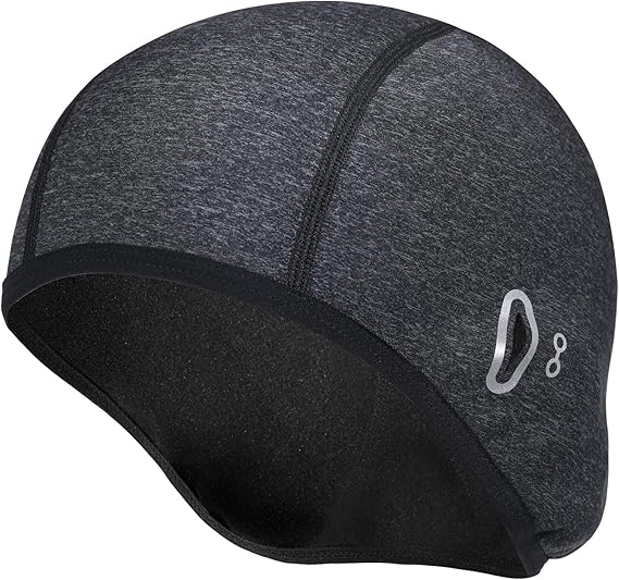 Cycling Skull Cap under Helmet Liner Fits Glasses Winter Warm Hats with