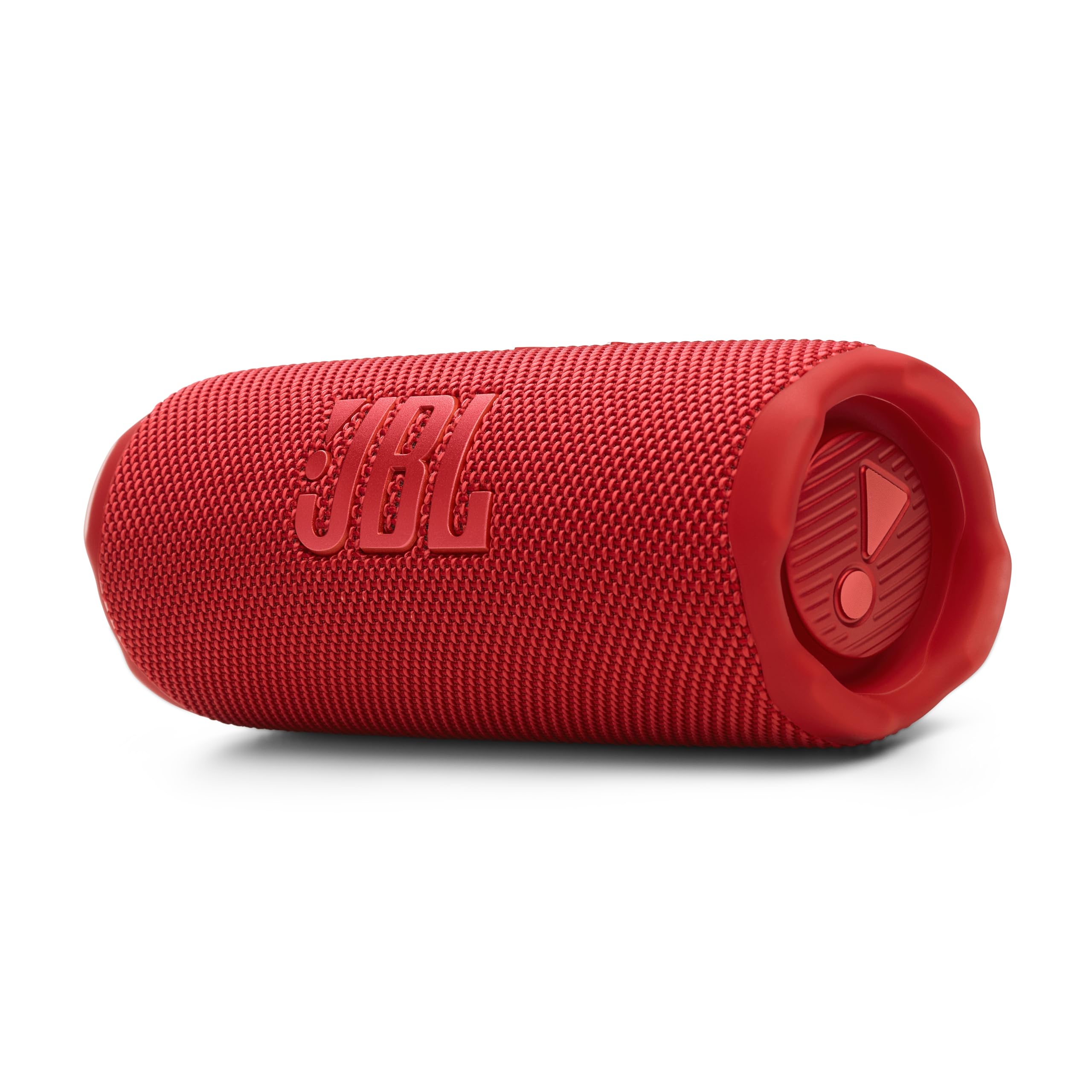 JBL Flip 7, kabelloser tragbarer Bluetooth-Lautsprecher, 16 Stunden Akkulaufzeit, IP68 wasserdicht, Staub- und stoßfest, JBL Pro Sound mit AI Boost, Auracast Multi-Speaker-Verbindung, Rot