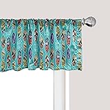 Ambesonne Surfboard Window Valance, Aloha Hawaii