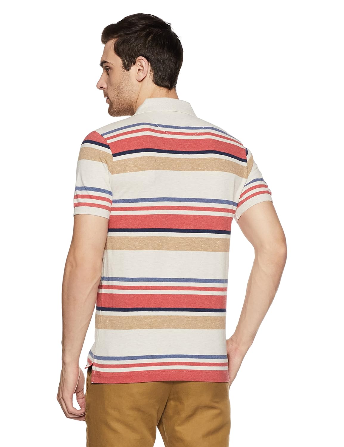us polo association men's striped regular fit polo