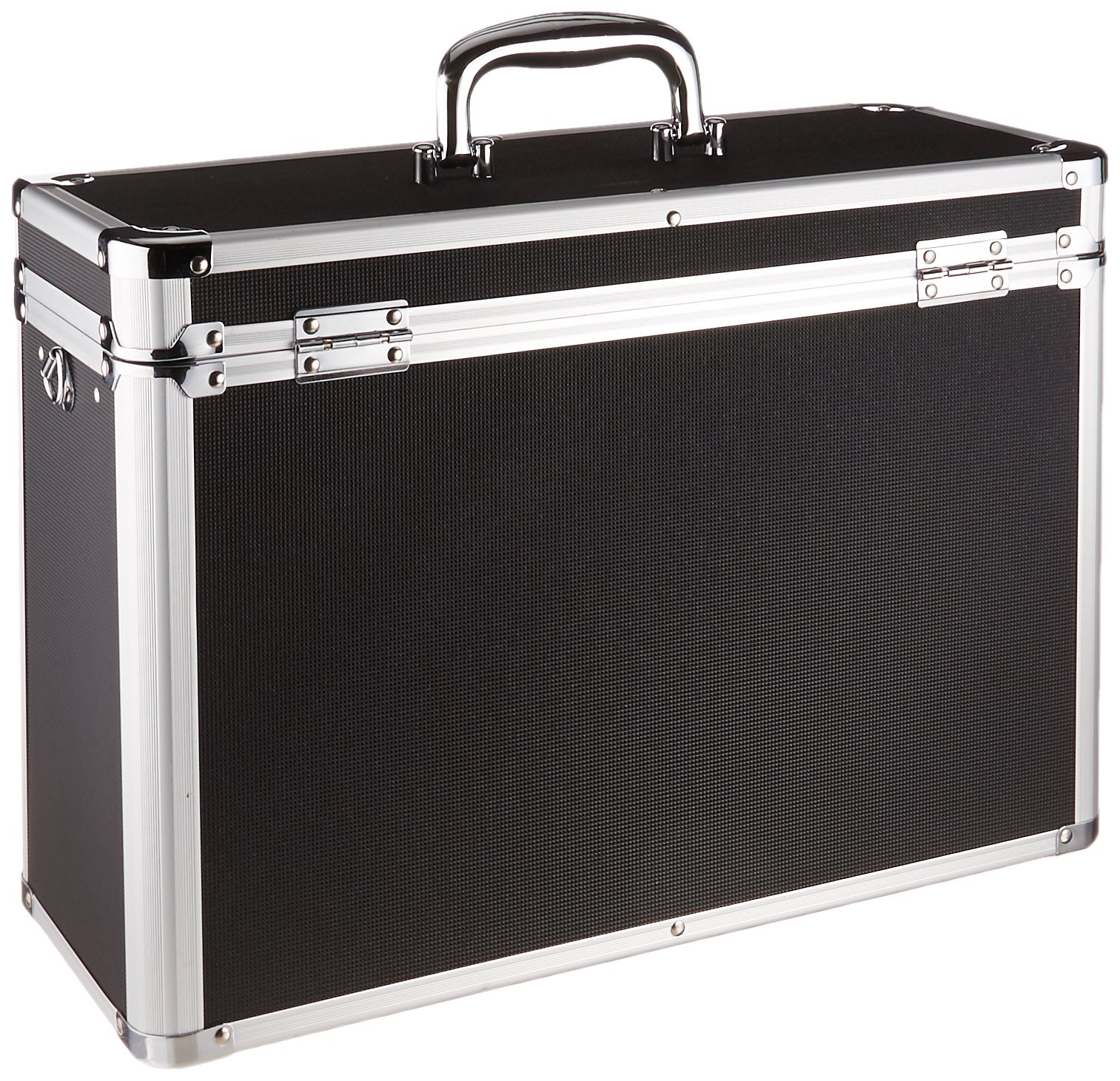 Vaultz Locking Personal File Organizer Tote Box, Legal Size, Black (VZ01189)