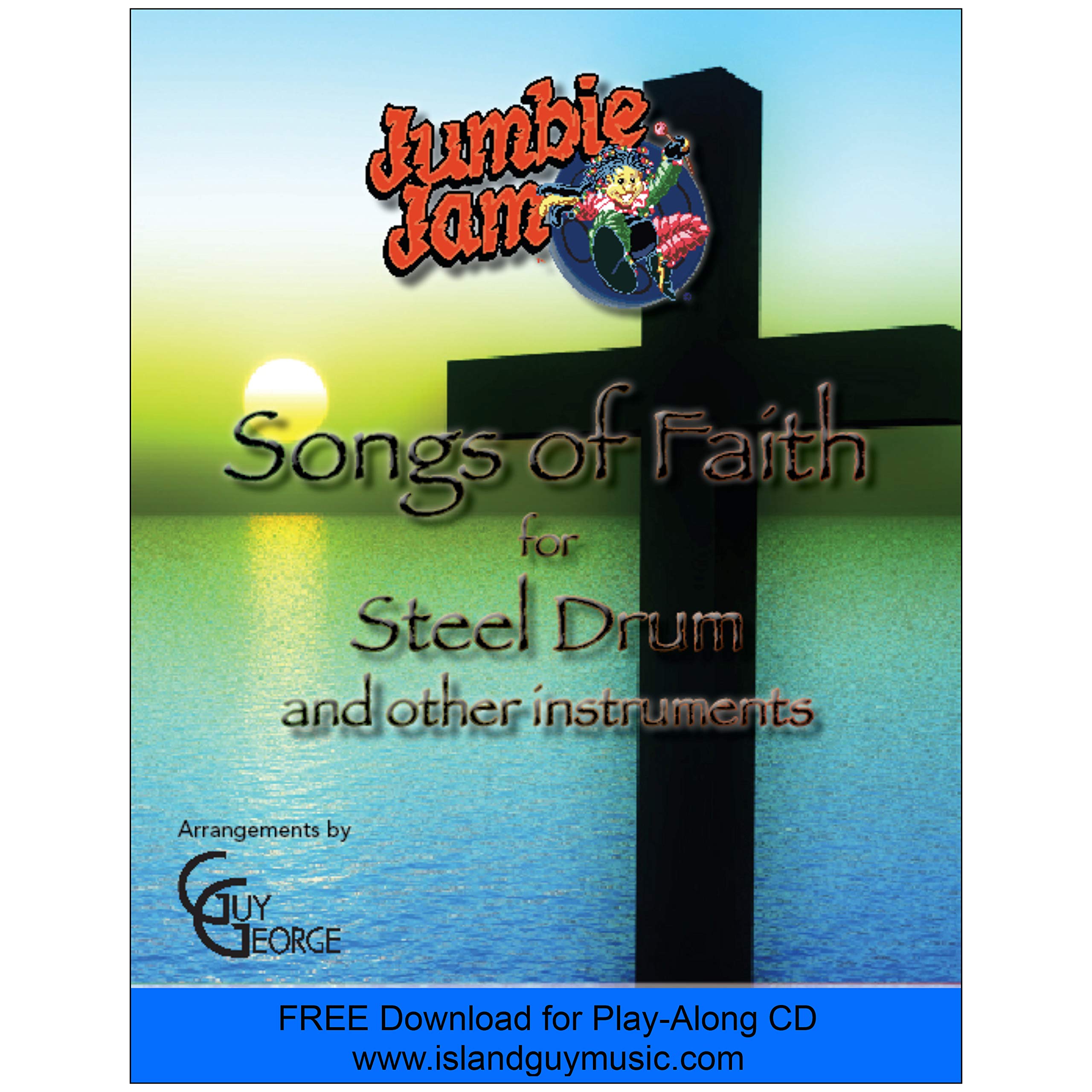 Panyard JJ5512 Jumbie Jam Songs of Faith for Steel Pan Book with CD