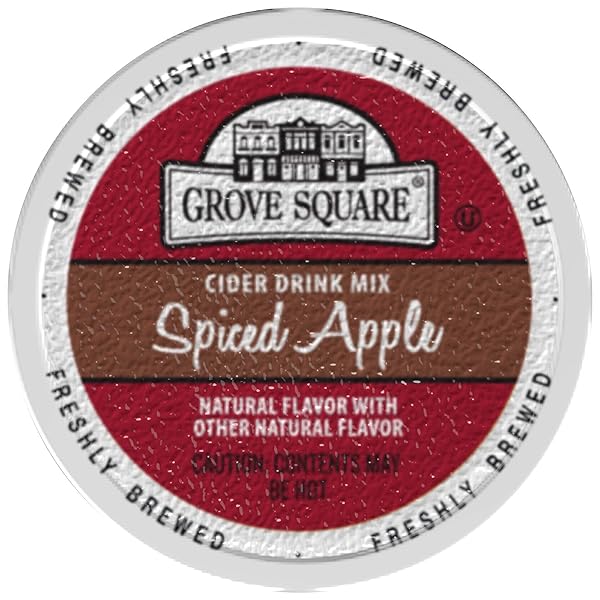 GROVE SQUARE CIDER PODS, VARIETY PACK, SINGLE SERVE (PACK OF 24) (PACKAGING MAY VARY)