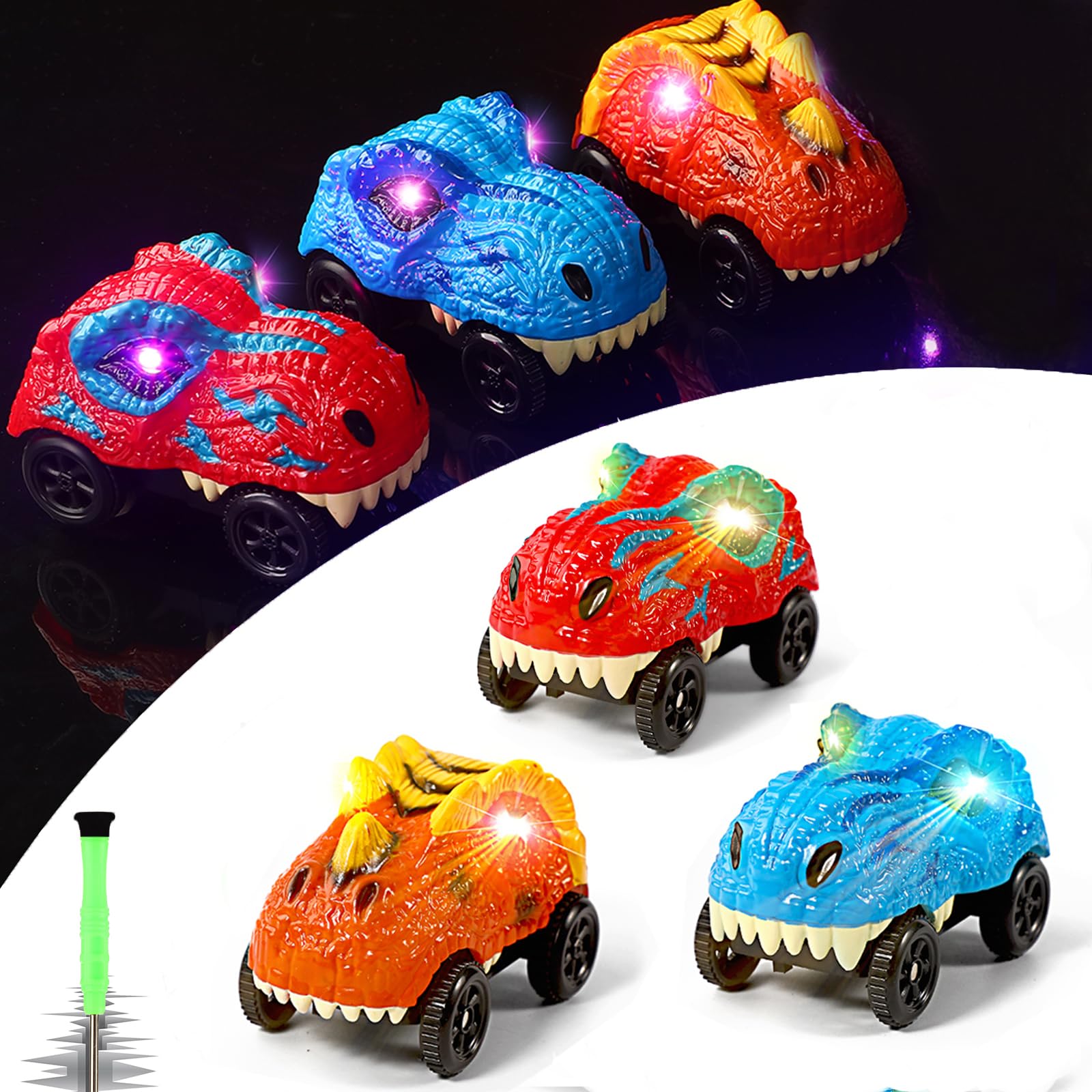 Save Unicorn Tracks Cars Replacement only, Toy Cars