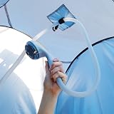 SONGMICS Portable Pop Up Tent Dressing Room Privacy Shelter Blue GPT01BU view 3