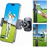 Coolpow Magnetic Phone Holder for Golf Cart Phone Holder Magnetic【Strong Magnets】 Golf Cart Magnetic Phone Mount for Golf Cart Fits Yamaha Club Car EZGO, Mens Gifts for iPhone Samsung All Smartphones