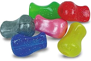 The Pencil Grip Glitter, Universal Ergonomic Training Gripper for Righties and Lefties, 12 Count Assorted Colors (TPG-11212)