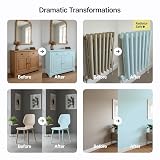 Hemway Chalk Paint Pastel Blue 1L Matt Finish Furniture & Walls view 5