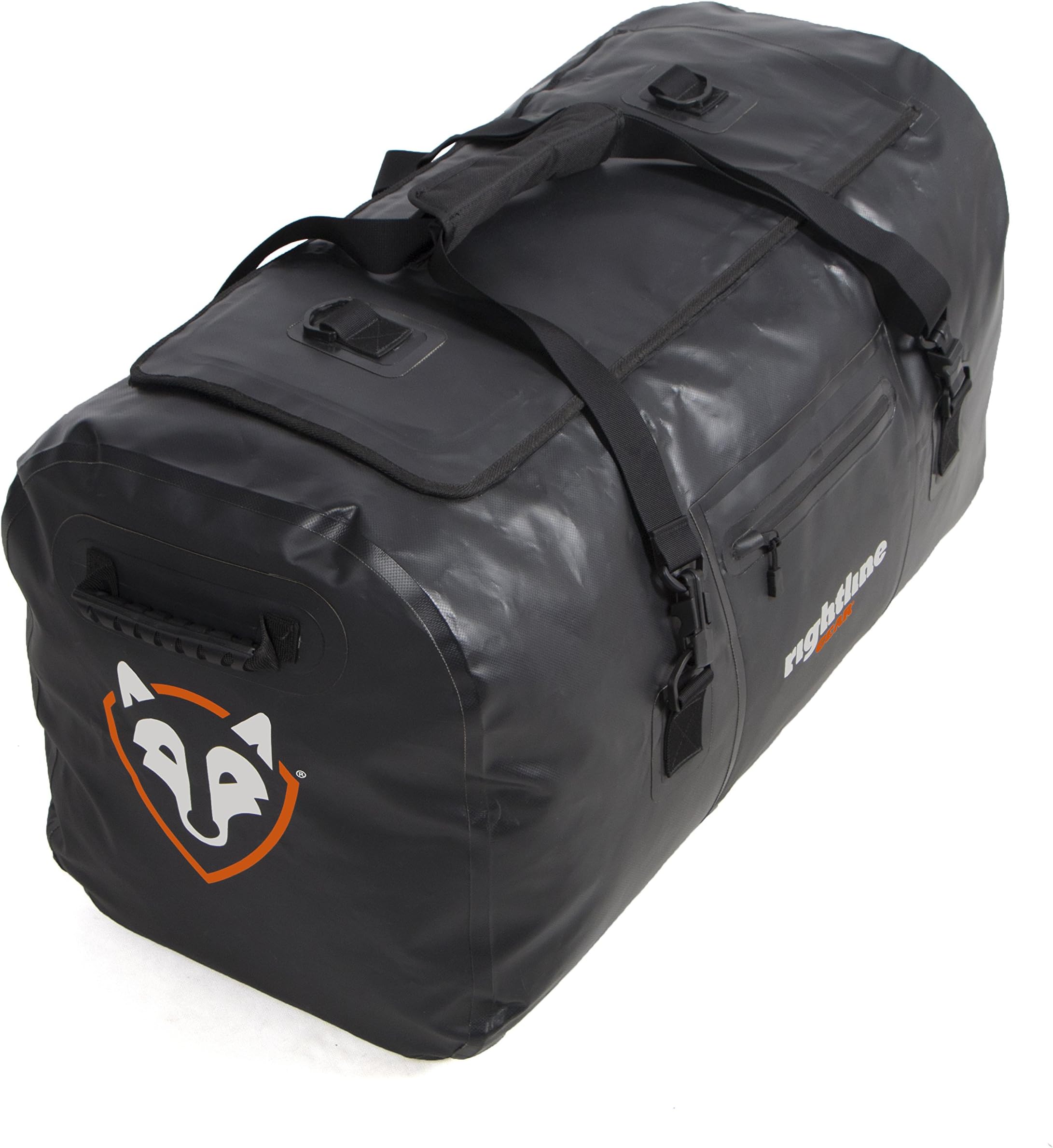 Rightline GearWaterproof Duffle Bag for Travel, 4 by 4 Feet, Black, Black, Duffle Bag