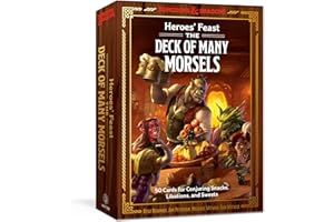 Heroes' Feast: The Deck of Many Morsels: 50 Cards for Conjuring Snacks, Libations, and Sweets (Dungeons & Dragons)