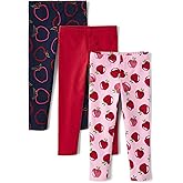 The Children's Place Baby-Girls and Toddler Printed Leggings, Multipacks