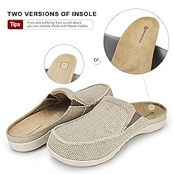 Plantar Fasciitis Slippers for Men with Arch
