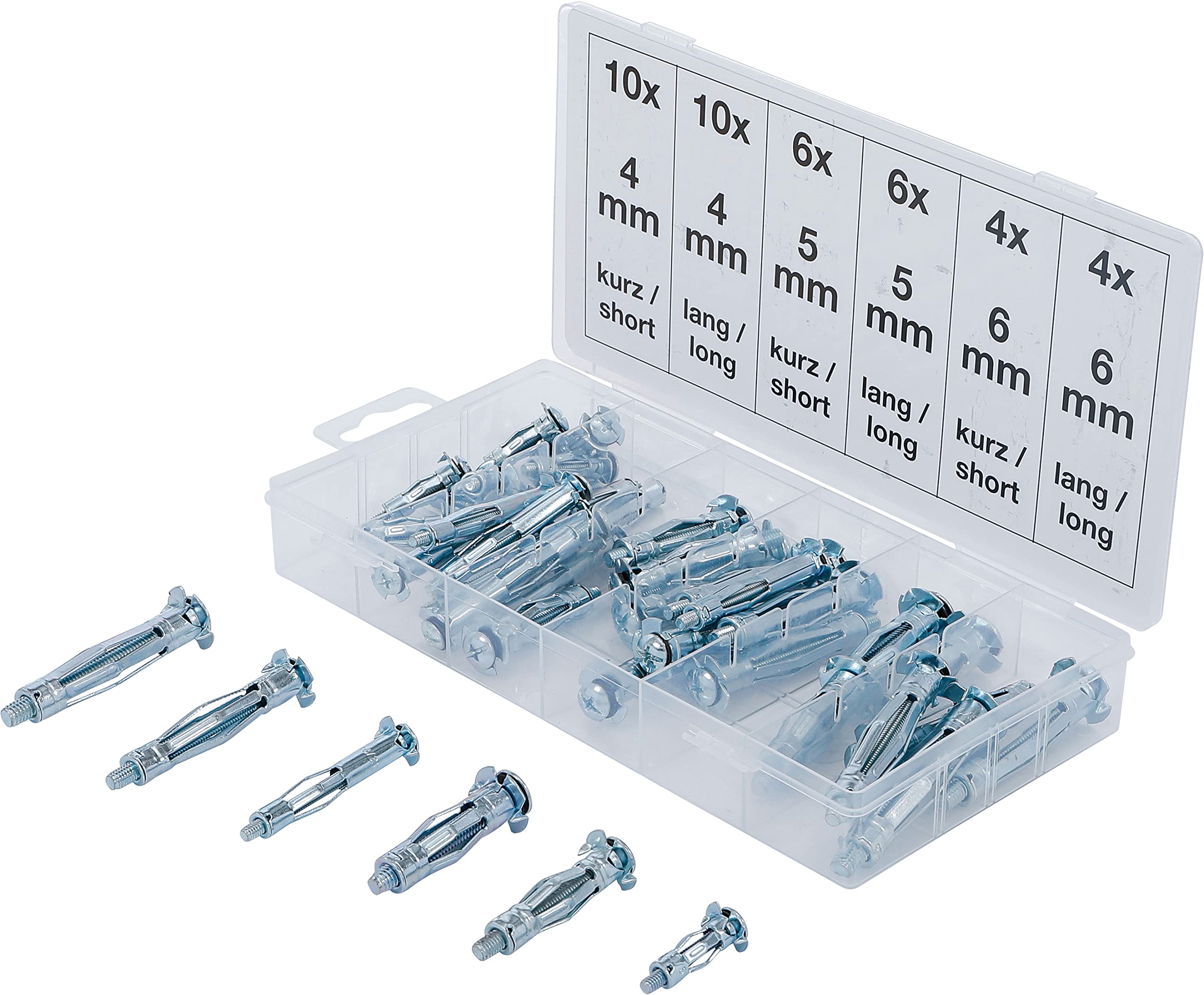 BGS 8139 | Molly Bolt Assortment | 40 pcs.
