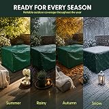 KEPLIN Garden Chair Cover Waterproof Heavy Duty All Weather UV Protection view 6
