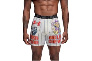 Under Armour mens Performance Tech Mesh Print Singles, 6" Inseam Boxer Brief
