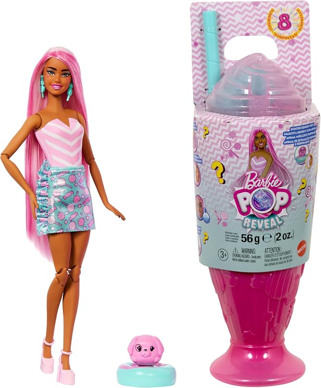 Pop Reveal Poupée de Mode et Accessoires, Série Gourmandises