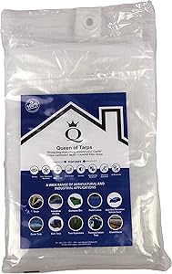 6x8 Ultra Light. Translucent clear color tarp. New manufacturing technology makes this tarp lighter, stronger anti-tear. 100% recyclable, Non-Toxic, food grade, waterproof. Not see through TRANSLUCENT