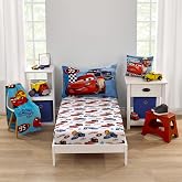 Disney Cars Radiator 2 Piece Toddler Sheet Set Fitted Bottom &amp; Pillowcase