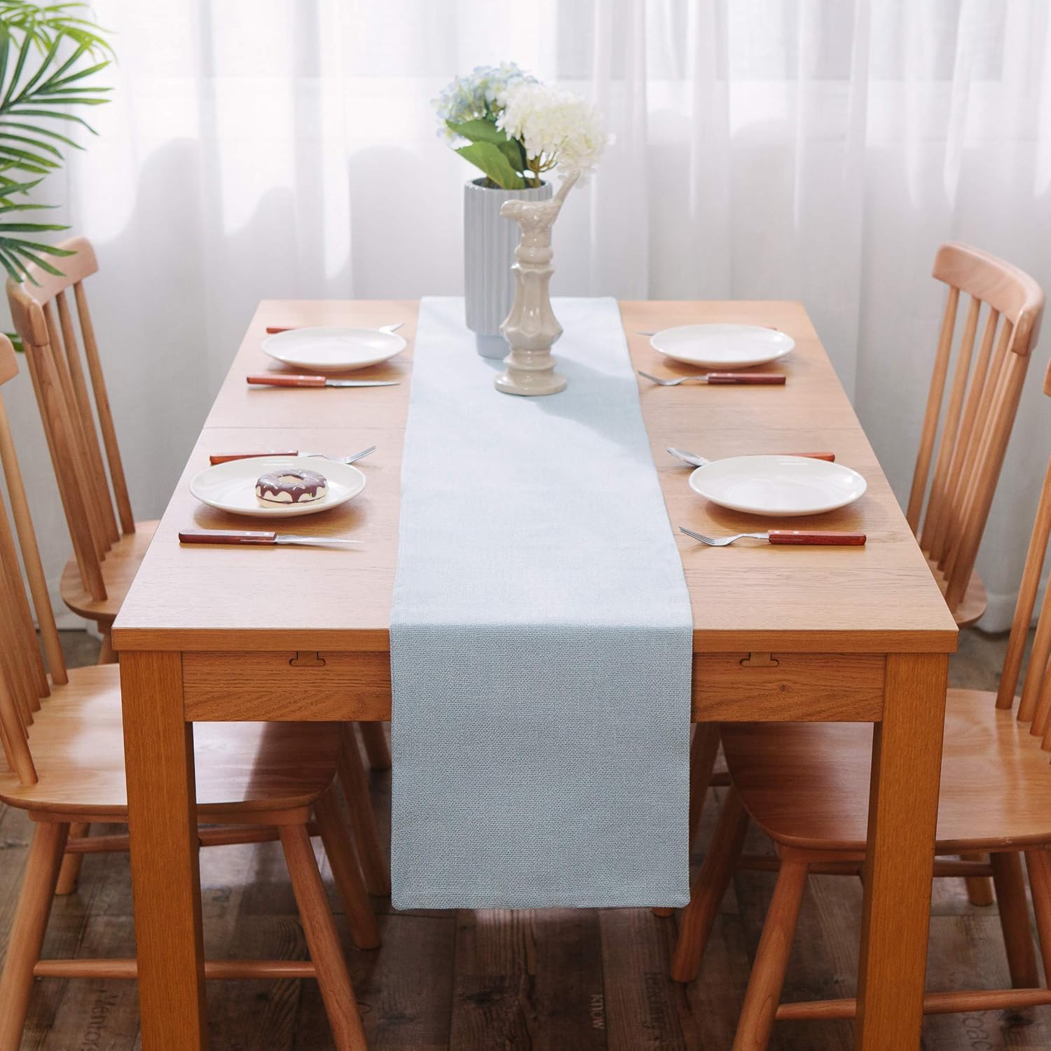 Best Table Runner Eco Friendly Blue