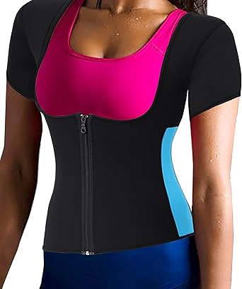 sauna vest with sleeves