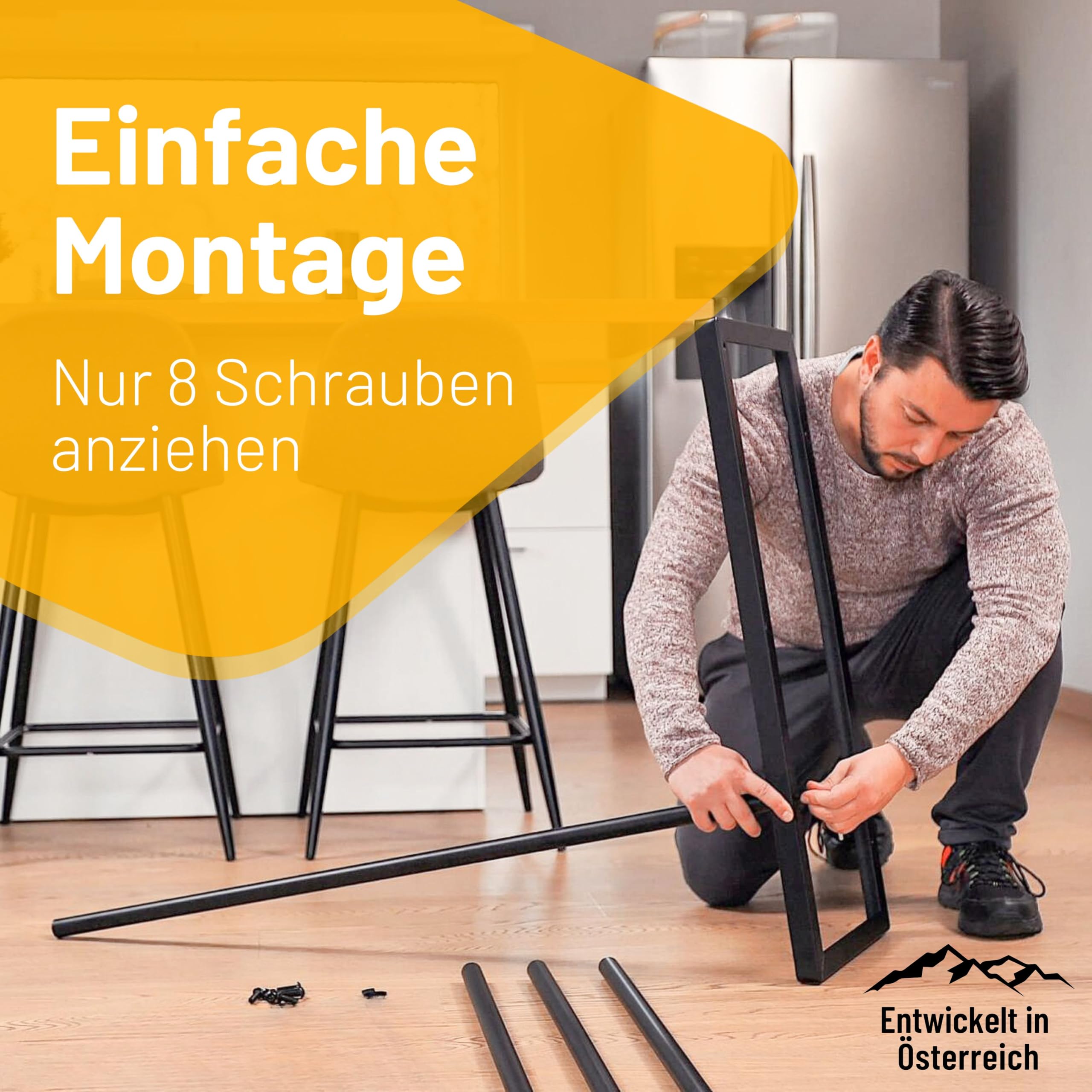 D&D Living® CRINO Getränkekistenregal 6 Kisten | Das Original Getränkeregal | Hohe Stabilität durch Metallrahmen | entwickelt in Österreich 6