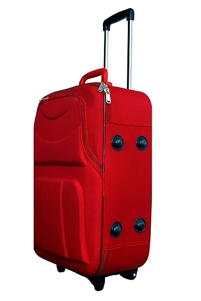 New Jersey Travellers {POLYESTER SOFTSIDED SUITCASE} Blood Red (24Size)