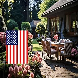 Akeydeco Garden Flag Pole Stand Holder, 2 Pack