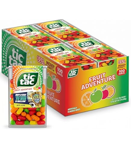 Amazon.com : Tic Tac Citrus Adventure, On-the-Go Pocket-Sized