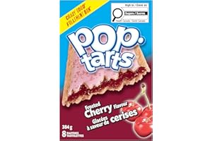 Pop-Tarts® Frosted Cherry Flavour Pastries, 384 g, 8 Pastries