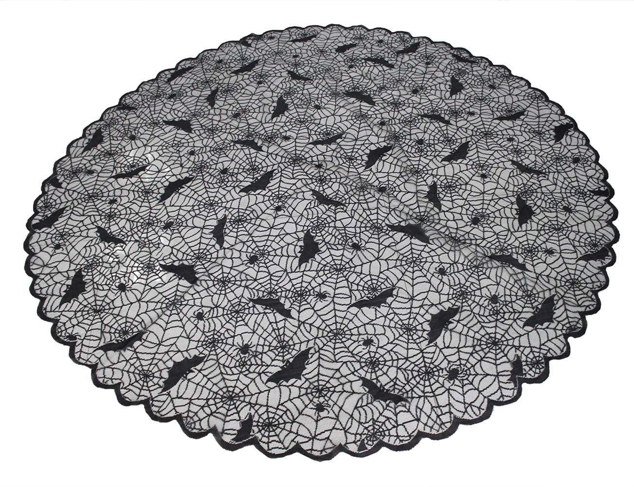 Best table cloth round orange